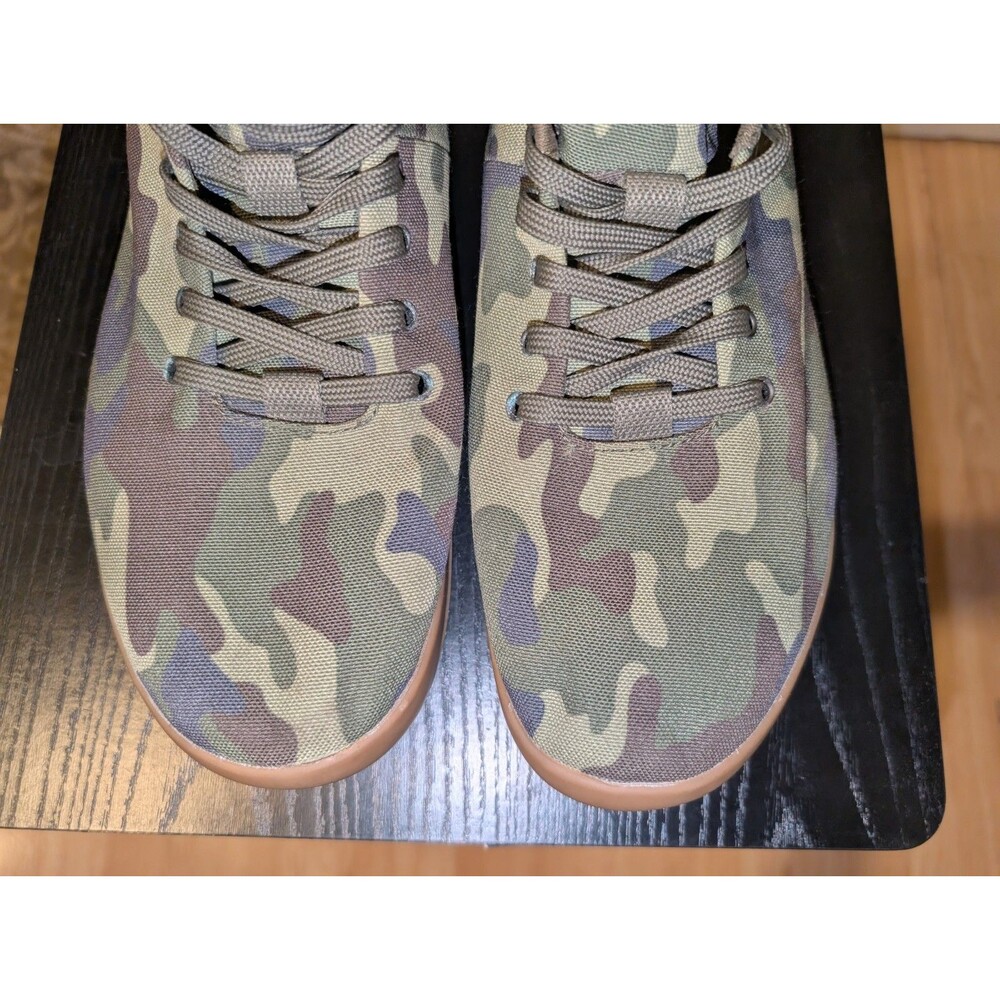 Nobull High Top Camo Mens Size 10 Trainers Sneakers Shoes Green - Picture 3 of 14